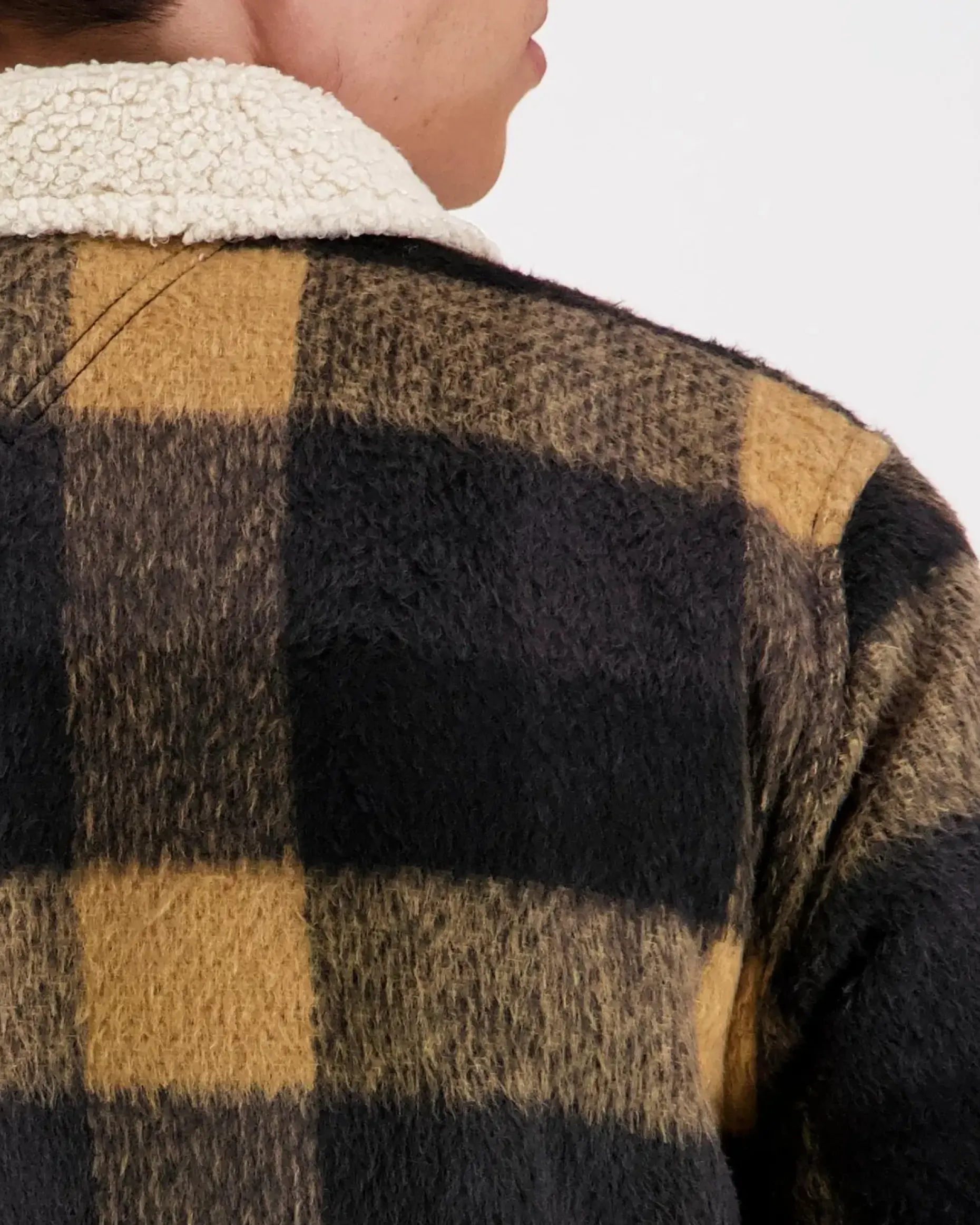 Tommy Jeans Tjm check teddy cllr paitatakki