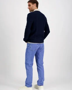 Tommy Jeans Tjm slm badge cable knit neule