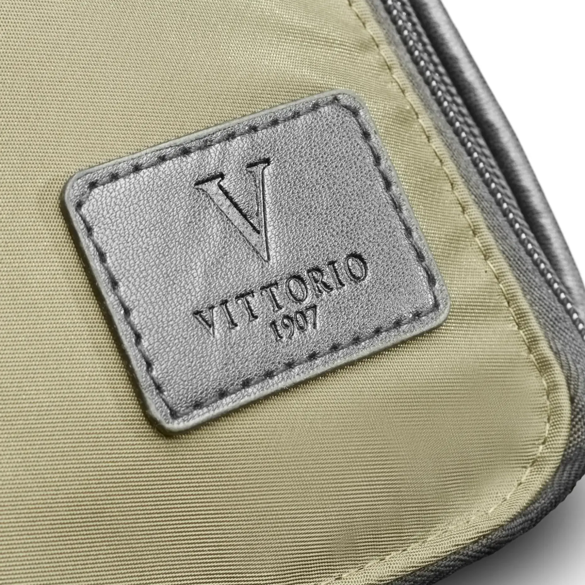 Vittorio miesten ripustettava toilettilaukku, vihreä