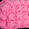 WE CARE ICON. meikkilaukku puff, pinkki