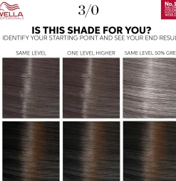 Wella Professionals Color Touch Pure Naturals Dark Brown 3/0 kotiväri 130 ml