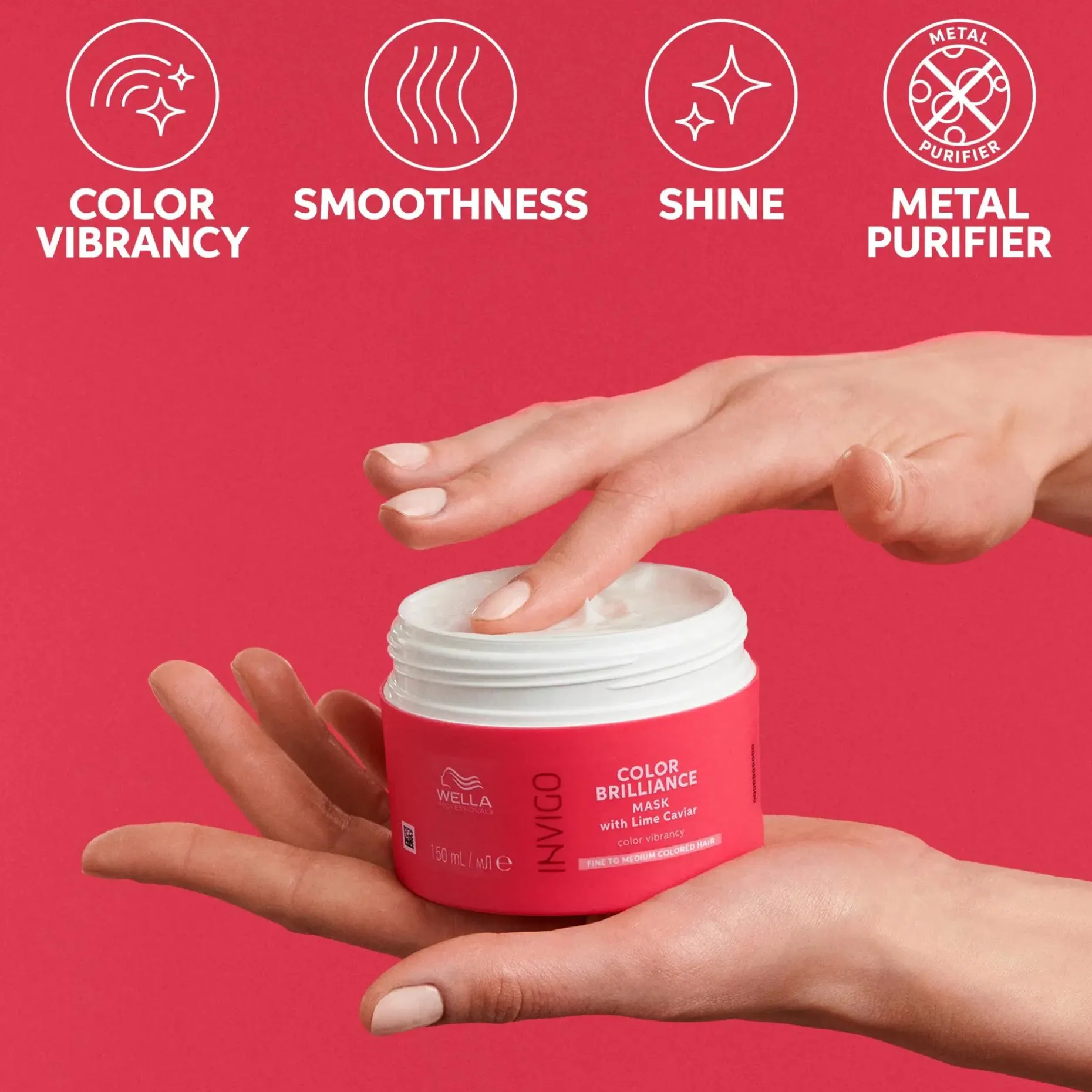 Wella Professionals Invigo Color Brilliance Mask hiusnaamio 150 ml
