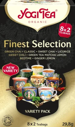 Yogi Tea Luomu Finest Selection Maustetee Ayurvedinen 16x2.18g