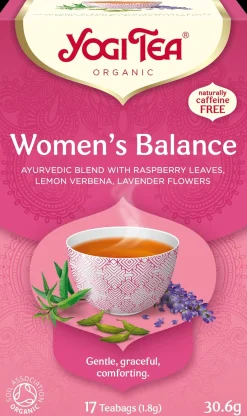 Yogi Tea Luomu Women's Balance Yrtti-maustetee Ayurvedinen 17x1,8g
