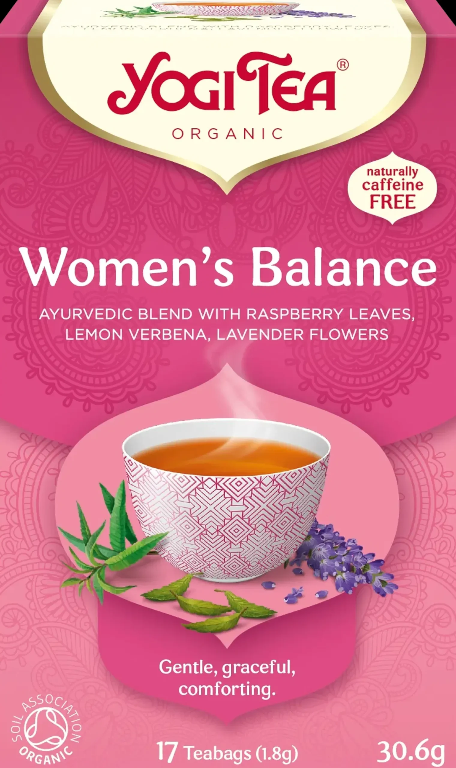 Yogi Tea Luomu Women's Balance Yrtti-maustetee Ayurvedinen 17x1,8g