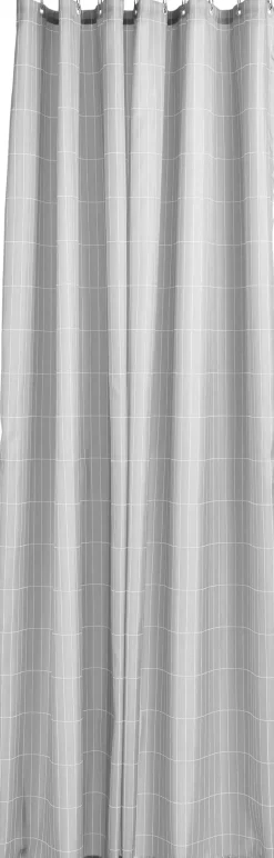 Zone Tiles suihkuverho 200x180 cm, tiili kuvio, vaaleanharmaa